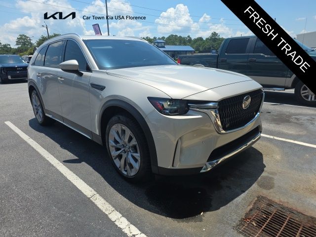 Gray (Platinum Quartz) 2024 Mazda CX-90 SUV / Crossover All-Wheel Drive 8-Speed Automatic