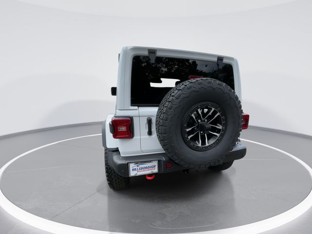 New 2025 Bright White Clear-Coat Exterior Paint Jeep Rubicon X image 7