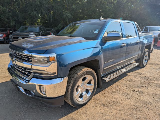 2017 Deep Ocean Blue Metallic Chevrolet Silverado 1500 LTZ 4X4 Truck