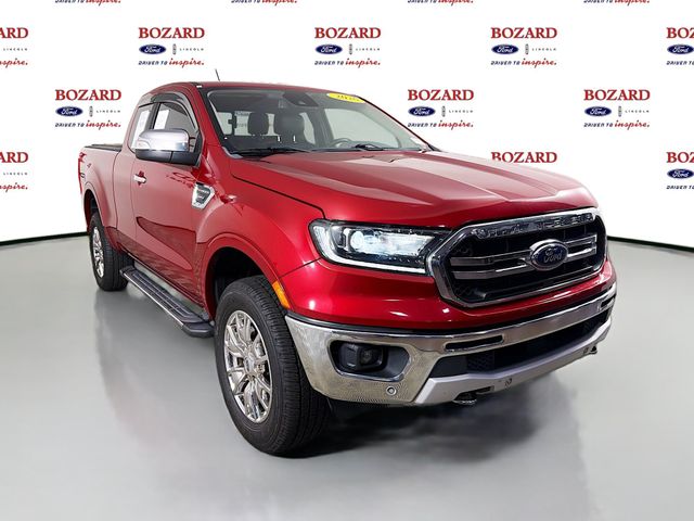 Red Metallic 2020 Ford Ranger Pickup Truck Four-Wheel Drive Automatic