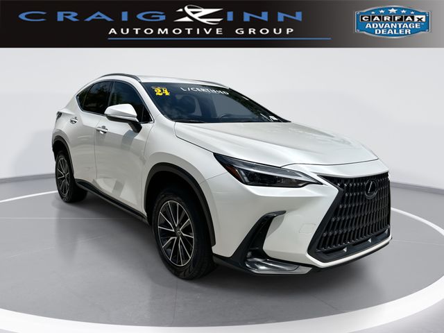 White Pearl 2024 Lexus NX Hybrid SUV / Crossover All-Wheel Drive Continuously Variable Transmission