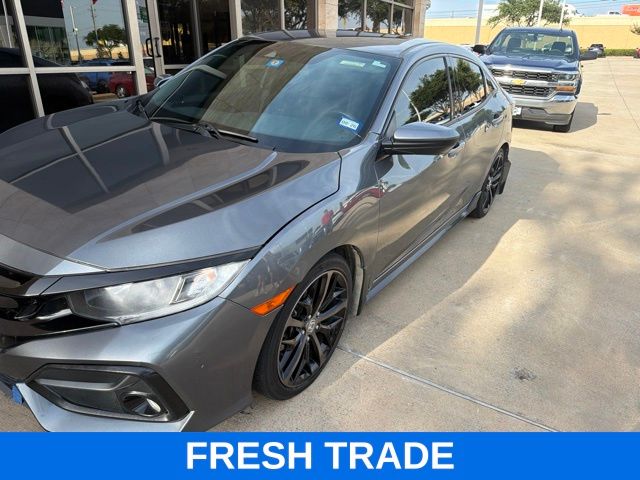  2021 Honda Civic Hatchback Hatchback Front-Wheel Drive Continuously Variable Transmission