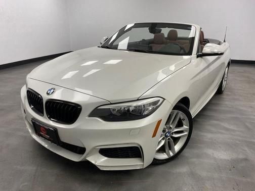 White Metallic 2016 BMW 2 Series Convertible All-Wheel Drive 8-Speed Automatic