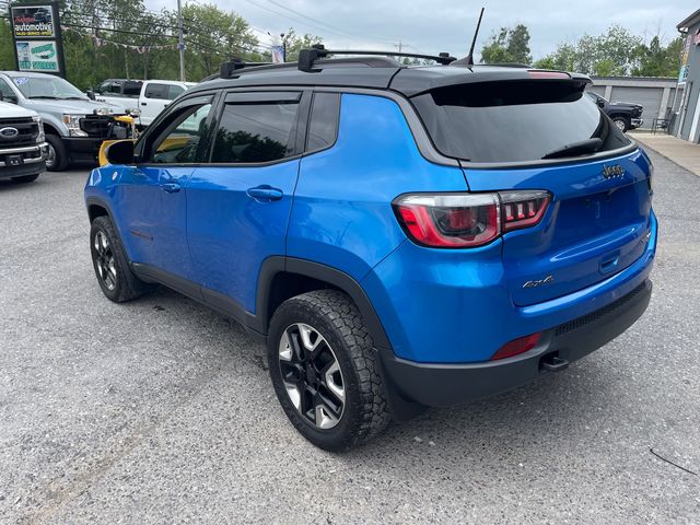 2018 Jeep Compass Trailhawk - Laser Blue exterior view 5