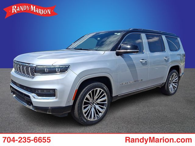 Silver 2024 Jeep Grand Wagoneer SUV / Crossover Four-Wheel Drive 8-Speed Automatic