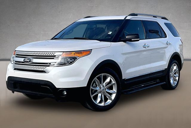 White Platinum Metallic Tri-Coat 2014 Ford Explorer SUV / Crossover All-Wheel Drive 6-Speed Automatic