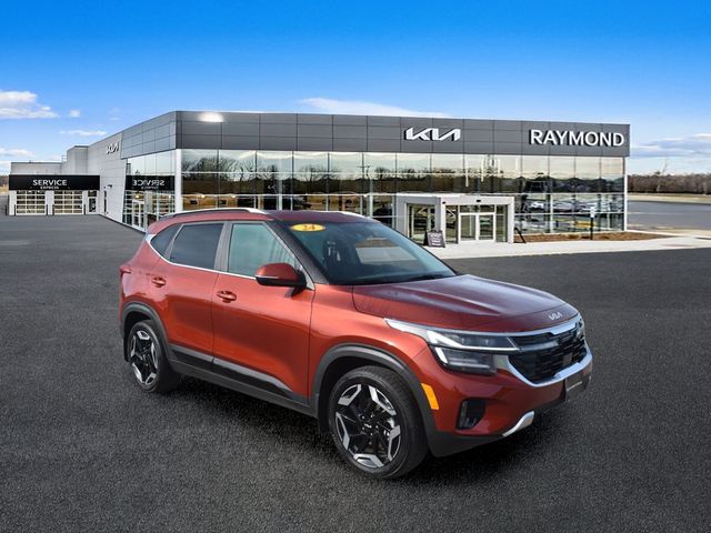 Orange 2024 Kia Seltos SUV / Crossover All-Wheel Drive 8-Speed Automatic