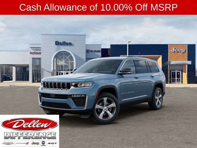 Gray (Steel Blue) 2026 Jeep Grand Cherokee L SUV / Crossover Four-Wheel Drive 8-Speed Automatic