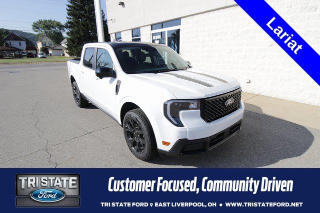 Oxford White 2025 Ford Maverick Pickup Truck All-Wheel Drive 8-Speed Automatic