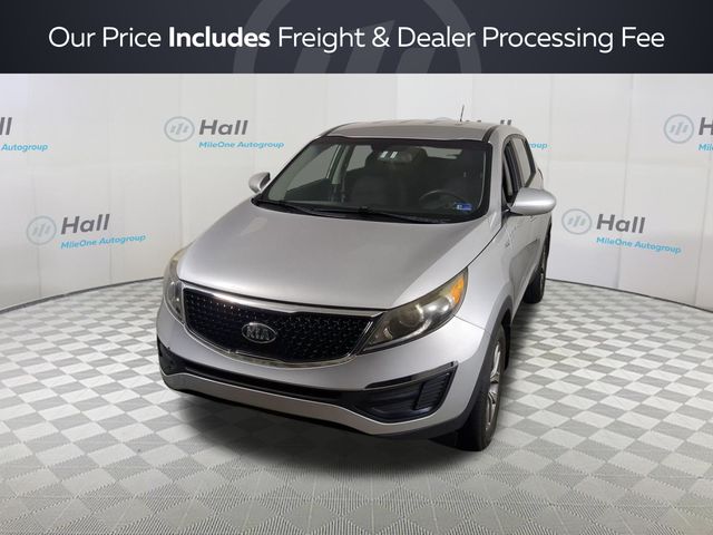 Bright Silver 2014 Kia Sportage SUV / Crossover All-Wheel Drive 6-Speed Automatic