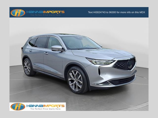 Silver 2022 Acura MDX SUV / Crossover Front-Wheel Drive Automatic
