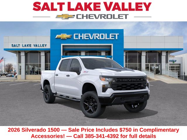2026 Chevrolet Silverado 1500 Custom Trail Boss Crew Cab 4WD
