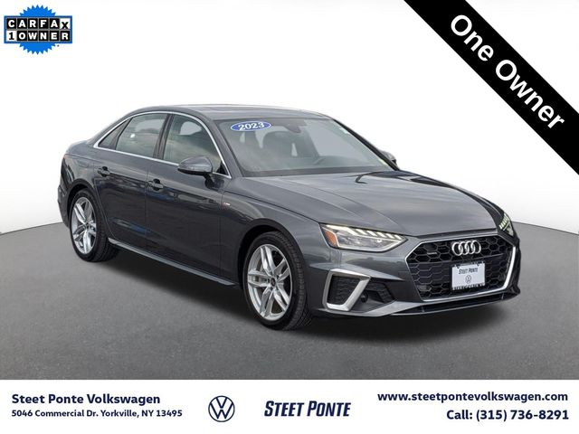 Daytona Gray Pearl 2023 Audi A4 Sedan All-Wheel Drive 7-Speed Automatic