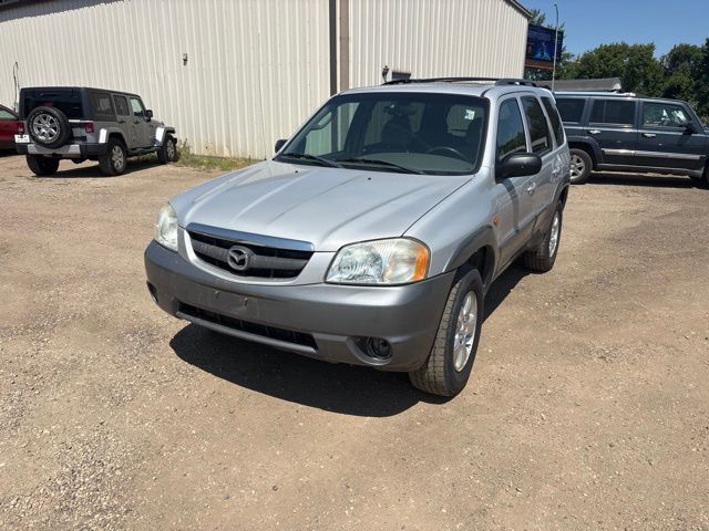 2002 Blue Mazda Tribute 4X4 SUV