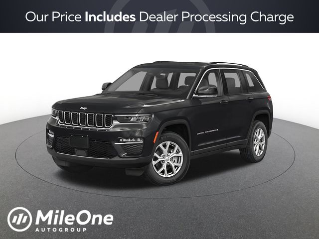 Diamond Black 2025 Jeep Grand Cherokee SUV / Crossover Four-Wheel Drive 8-Speed Automatic