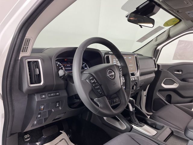 2025 Glacier White Nissan Frontier SV RWD Truck