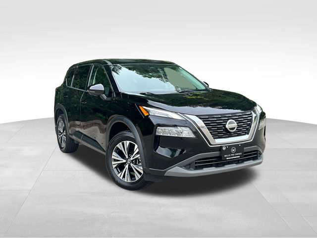 Super Black 2021 Nissan Rogue SUV / Crossover All-Wheel Drive Continuously Variable Transmission