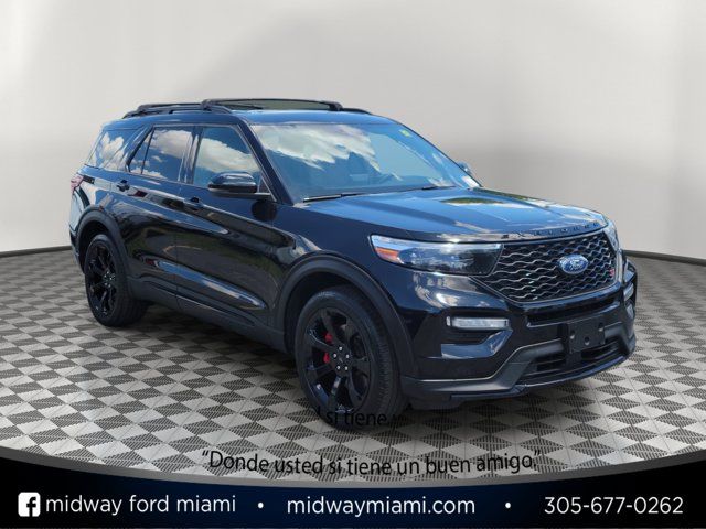 Agate Black Metallic 2023 Ford Explorer SUV / Crossover All-Wheel Drive Automatic