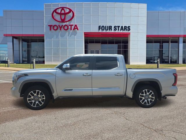 Celestial Silver Metallic 2024 Toyota Tundra 1794 Edition CrewMax Cab 4WD Pickup Truck Four-Wheel Drive Automatic