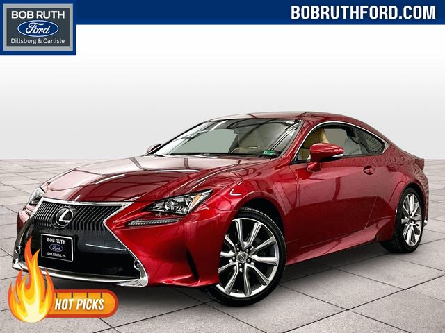 Infrared 2016 Lexus RC Coupe All-Wheel Drive 6-Speed Automatic