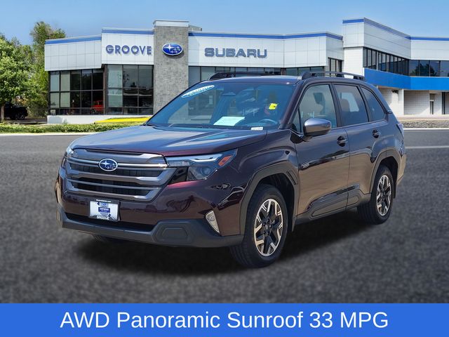 Dark Mahogany Pearl 2026 Subaru Forester SUV / Crossover All-Wheel Drive Continuously Variable Transmission