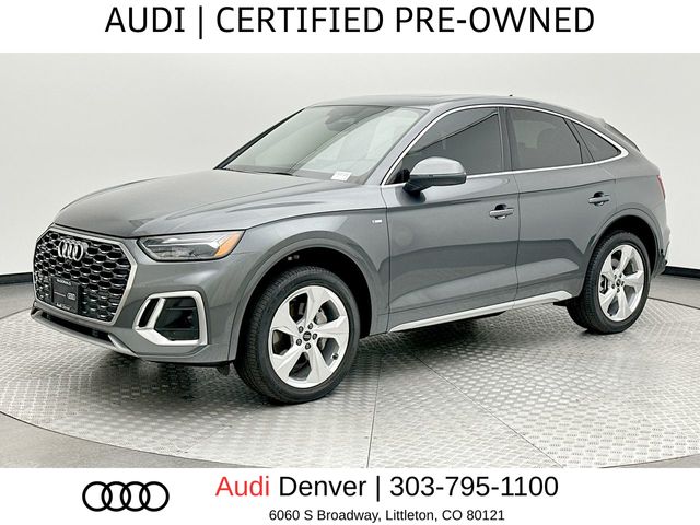 Daytona Gray Pearl Effect 2024 Audi Q5 Sportback Sedan All-Wheel Drive 7-Speed Automatic