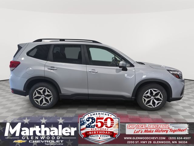 Ice Silver Metallic 2021 Subaru Forester SUV / Crossover All-Wheel Drive Continuously Variable Transmission