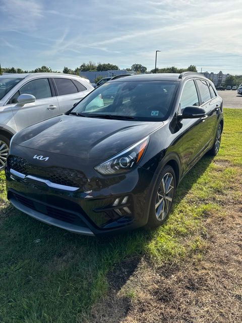 Aurora Black Pearl 2022 Kia Niro SUV / Crossover Front-Wheel Drive 6-Speed Automatic