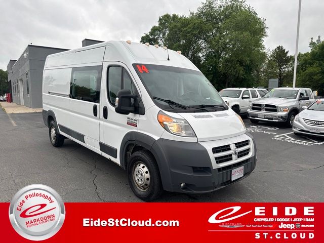 Bright White Clearcoat 2014 RAM ProMaster 2500 159 High Roof Cargo Van Van Front-Wheel Drive 6-Speed Automatic