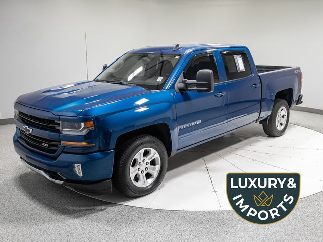 Deep Ocean Blue Metallic 2016 Chevrolet Silverado 1500 Pickup Truck Four-Wheel Drive 6-Speed Automatic Overdrive