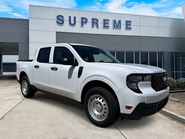 White 2026 Ford Maverick XL SuperCrew FWD Pickup Truck Front-Wheel Drive Continuously Variable Transmission