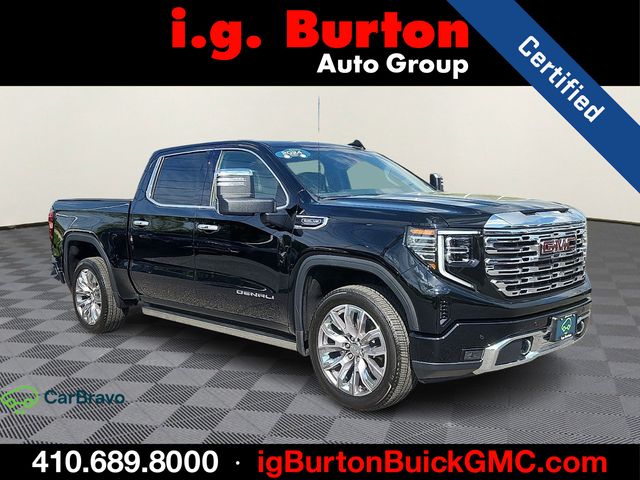 Onyx Black 2024 GMC Sierra 1500 Pickup Truck Four-Wheel Drive Automatic