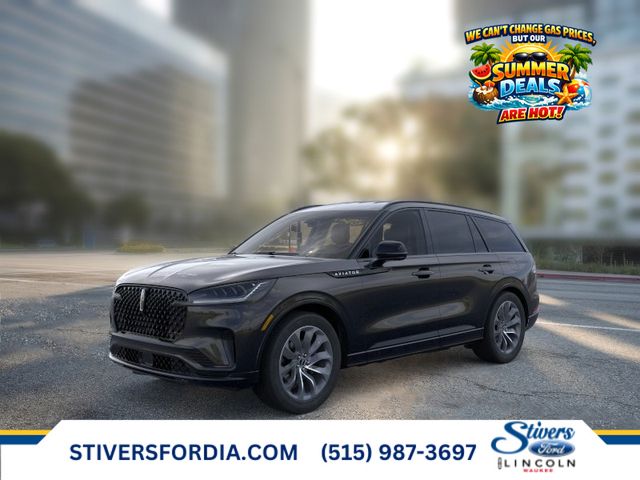 Infinite Black Metallic Clearcoat 2026 Lincoln Aviator SUV / Crossover All-Wheel Drive Automatic