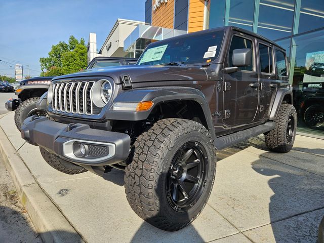 New 2025 Gray Jeep Sahara image 3