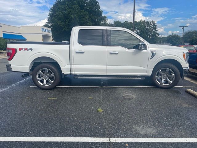 Used 2021 White Ford Lariat image 6