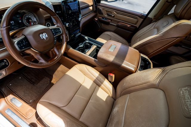 2019 Ram 1500 Laramie Longhorn White at DeMontrond Mazda