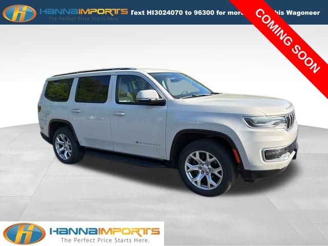 Luxury White Pearlcoat 2022 Jeep Wagoneer Series II 4WD SUV / Crossover Four-Wheel Drive 8-Speed Automatic