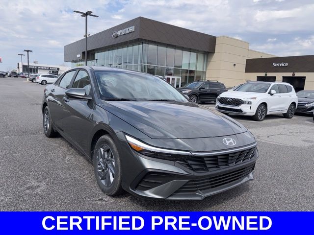 Amazon Gray 2025 Hyundai Elantra Hybrid Blue FWD Sedan Front-Wheel Drive 6-Speed Dual Clutch