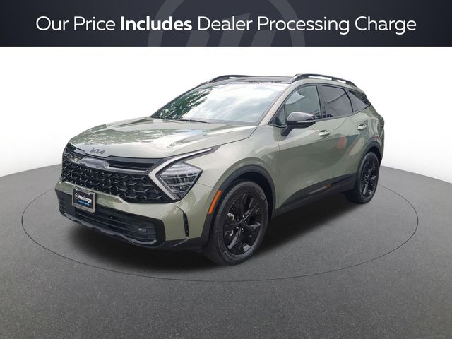 Green 2025 Kia Sportage Hybrid Plug-In SUV / Crossover All-Wheel Drive 6-Speed Automatic