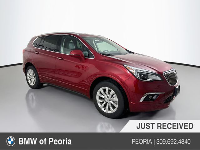 Chili Red Metallic 2017 Buick Envision SUV / Crossover All-Wheel Drive 6-Speed Automatic