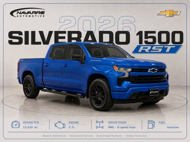 2026 Chevrolet Silverado 1500 RST Crew Cab RWD