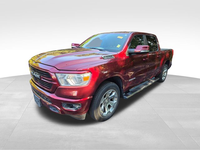 Delmonico Red Pearlcoat 2019 RAM 1500 Pickup Truck Four-Wheel Drive 8-Speed Automatic
