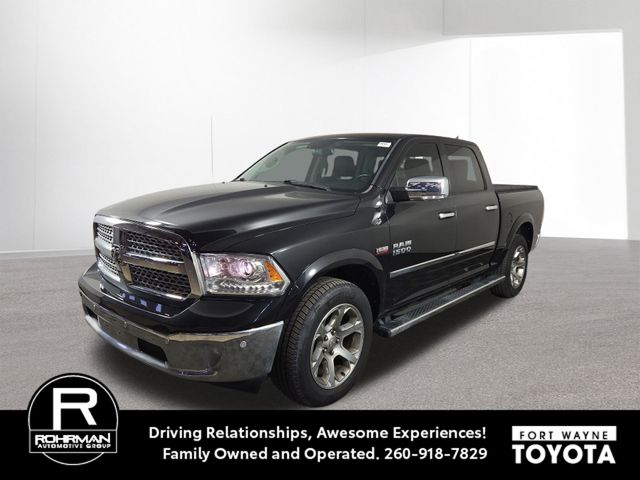 Brilliant Black Crystal Pearlcoat 2018 RAM 1500 Pickup Truck Four-Wheel Drive 8-Speed Automatic