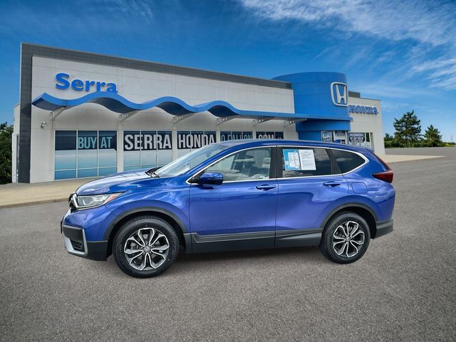 Aegean Blue Metallic 2020 Honda CR-V SUV / Crossover All-Wheel Drive Continuously Variable Transmission