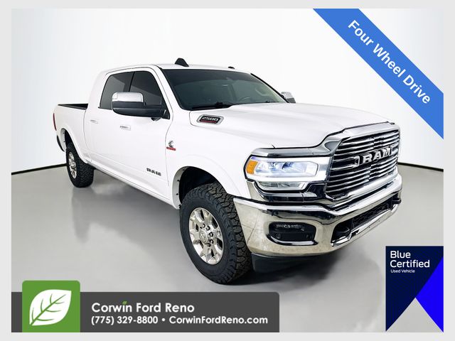 Bright White Clearcoat 2019 RAM 2500 Pickup Truck Four-Wheel Drive 6-Speed Automatic