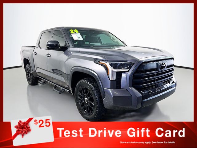 Magnetic Gray Metallic 2024 Toyota Tundra Limited CrewMax Cab 4WD Pickup Truck Four-Wheel Drive Automatic