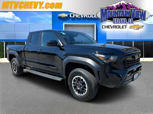 Black 2024 Toyota Tacoma TRD Off-Road Double Cab 4WD Pickup Truck Four-Wheel Drive 8-Speed Automatic