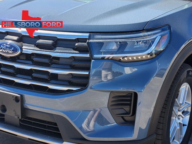 2025 Vapor Blue Metallic Ford Explorer Active 4X4 SUV