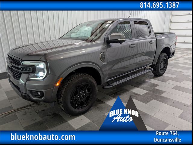 Gray Metallic 2025 Ford Ranger Pickup Truck Four-Wheel Drive Automatic