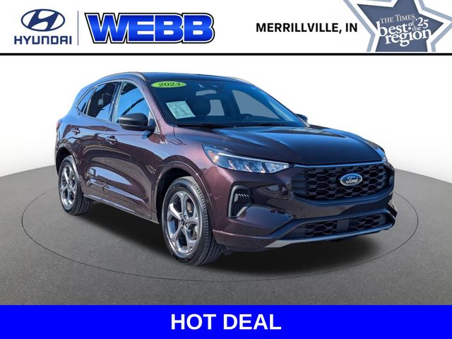 Cinnabar Red Metallic Premium Colorant 2023 Ford Escape ST-Line AWD SUV / Crossover All-Wheel Drive 8-Speed Automatic